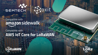 Semtech et Oxit s'associent pour simplifier la connectivité des dispositifs IoT avec une intégration fluide à AWS IoT Core pour Amazon Sidewalk et AWS IoT Core pour LoRaWAN® 