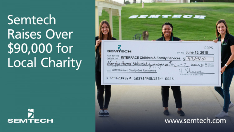 Semtech Raised Over $90,000 for Ventura County Children and Families