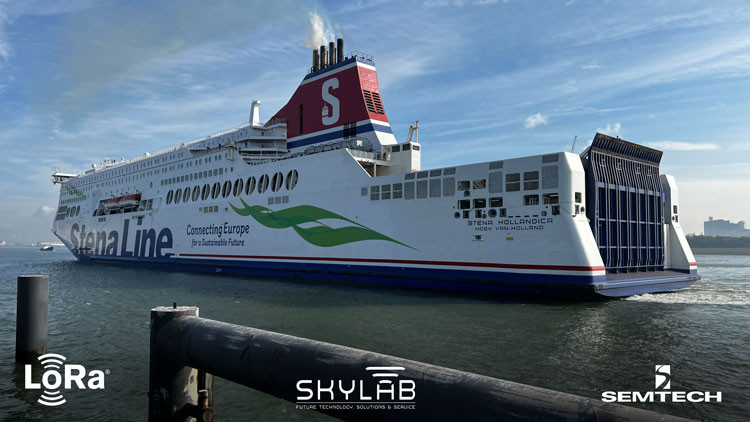 Semtech, SkyLab and HeNet Provide Stena Line Vessels with Multi-Band Gateways Leveraging LoRa®